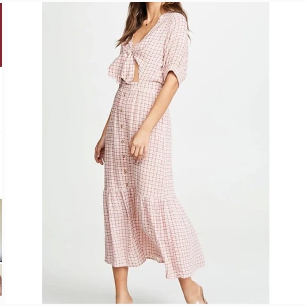 Faithfull The Brand Maple MIDI Dress - Picture 8 of 8